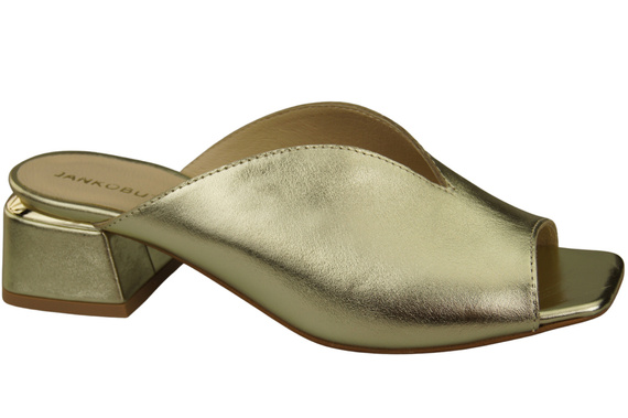 Damen Schuhe Absätze Flip Flops Gold Naturleder 210 ElitaBut