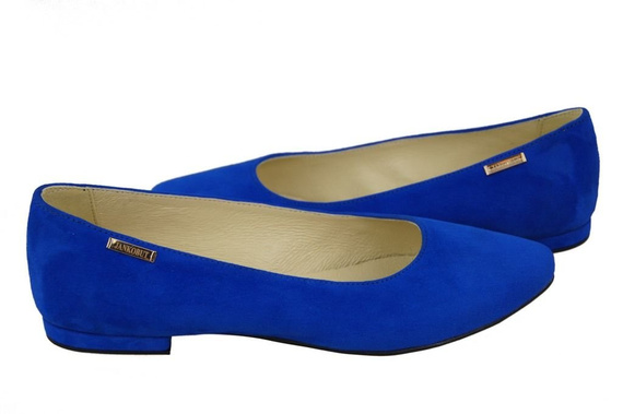 Damenschuhe Ballerinas Azure Naturleder Wildleder 131 ElitaBut