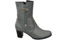 Damenschuhe Damenstiefel Warmes Naturleder Grau 882 Z ElitaBut