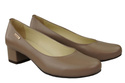 Damenschuhe Pumps Naturleder 116 Cappuccino ElitaBut