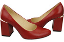 Damenschuhe Rote Pumps, Naturleder 179 ElitaBut