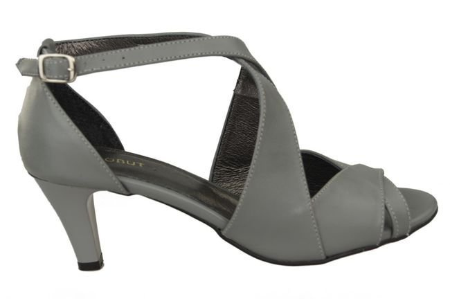 Damenschuhe Sandalen Grau Naturleder 130 ElitaBut