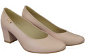Damenschuhe Pumps Rosa Puder Naturnarbenleder 125 ElitaBut