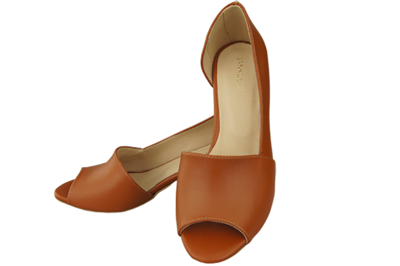 Damenschuhe Sandalen Rot Naturleder 147 ElitaBut