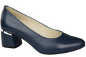Damenschuhe Pumps Marineblau Naturleder 143 ElitaBut