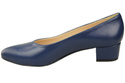 Damen Pumps Marineblau mit niedrigem Absatz zeitlose Eleganz und Komfort 220 ElitaBut