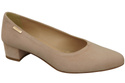 Bequeme Damen-Schuhe Puderrosa aus echtem Veloursleder 220 Z ElitaBut