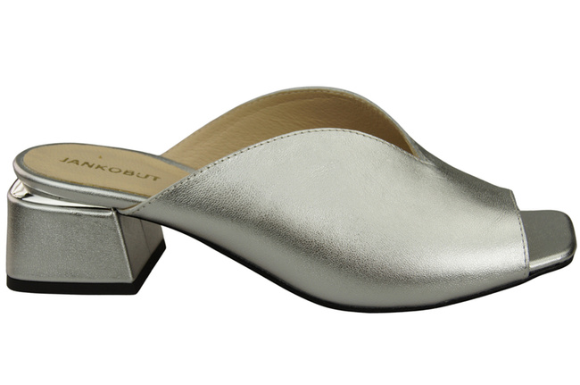 Damen Schuhe Absätze Flip Flops Silber Naturleder 210 ElitaBut