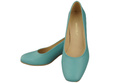 Damenschuhe Pumps Naturleder 171 Türkis ElitaBut