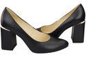 Damenschuhe Pumps Schwarz Naturleder 179 ElitaBut
