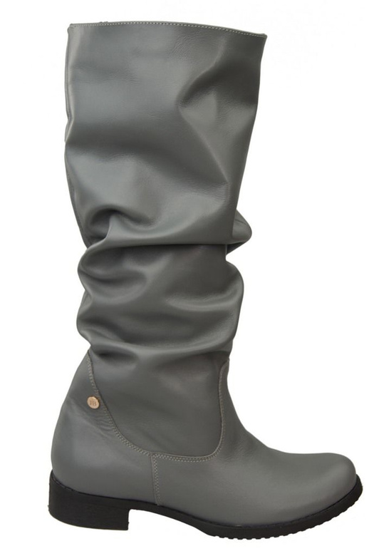 Schuhe Damenstiefel Stiefel, Naturleder 123 Popiel ElitaBut