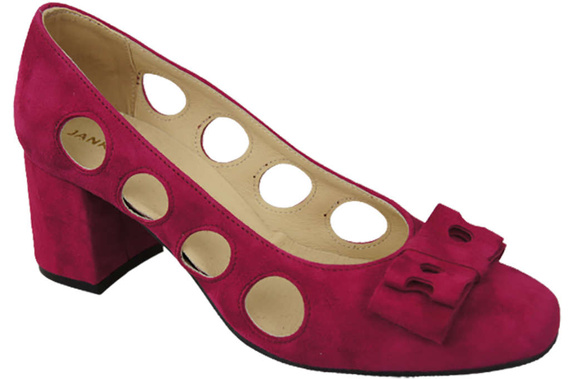 Damenschuhe Pumps Lila Natürliches Wildleder 182 ElitaBut