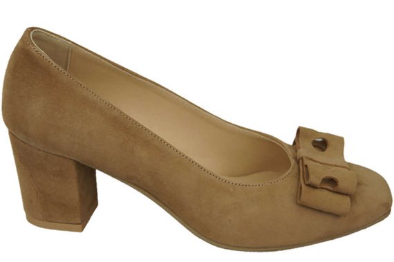 Damenschuhe Pumps Olive Natürliches Wildleder 163 ElitaBut