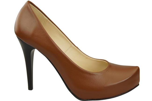 Damen Footwear Braun Stiletto Pumps Naturleder 205 ElitaBut