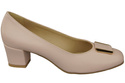 Damenschuhe Pumps Naturleder 187 Puderrosa ElitaBut