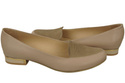 Damen Ballerinas Lords, Naturleder Cappuccino Lico 908 ElitaBut