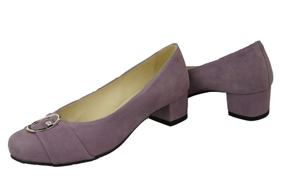 Damenschuhe Lila Naturleder Wildleder 135 ElitaBut