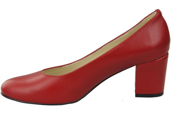 Damenschuhe Rote Pumps Naturnarbenleder 125 ElitaBut