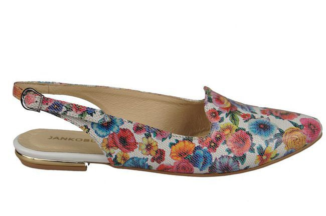 Damen Ballerinas Lords Flower 1 Naturleder 917 ElitaBut
