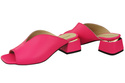 Damen Schuhe Absätze Flip Flops Neon Rosa Naturleder 210 ElitaBut