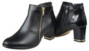 Damenstiefel, warm, Naturleder, Schwarz 881 Z ElitaBut