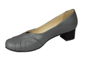 Damenschuhe Pumps, Naturleder, Grau 786 ElitaBut