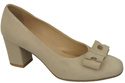 Damenschuhe Pumps Beige Natürliches Wildleder 163 ElitaBut