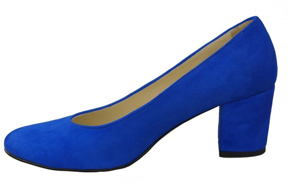 Damenschuhe Pumps Azure Naturleder Wildleder 125 ElitaBut