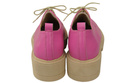 Schuhe Damen Schnürschuhe Fuchsia Leder Natur 180 ElitaBut