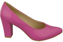 Damenschuhe Pumps Fuchsia Naturleder 170 ElitaBut