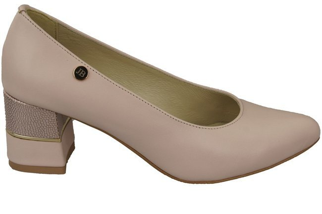 Damenschuhe Pumps Rosa Puder Naturleder 142 ElitaBut