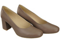 Damenschuhe Pumps Naturleder 171 Cappuccino ElitaBut