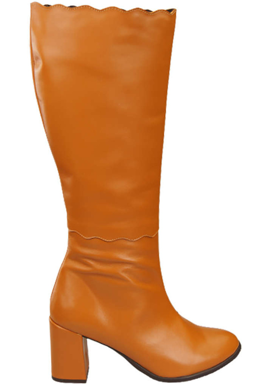 Klassische Damenstiefel, Naturleder, Rude 176 ElitaBut