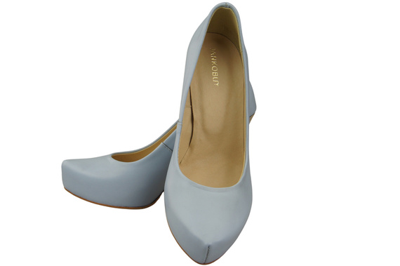 Damen Footwear Hellblau Stiletto Pumps Naturleder 205 ElitaBut