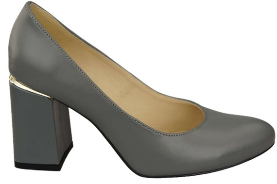 Damenschuhe Pumps Grau Naturleder 179 ElitaBut