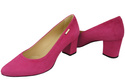 Damenschuhe Lila Pumps Natürliches Wildleder 106 ElitaBut
