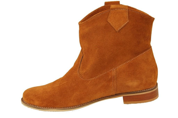 Schuhe Damenstiefel Frühling / Herbst, Naturveloursleder, Rot, 132 L ElitaBut