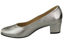 Damenschuhe Pumps Naturleder 172 Silber ElitaBut