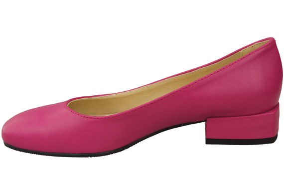 Bequeme Frauen Schuhe Purpurfarbig Flats Natural Leder 204 ElitaBut