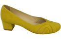 Damenschuhe Pumps aus natürlichem Wildleder Lemon 786 von ElitaBut
