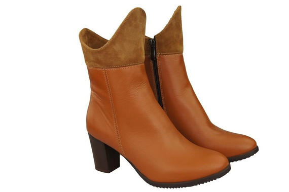 Damen-Winterstiefel, Naturleder, Rude 137 ElitaBut