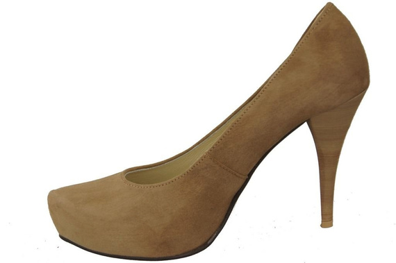 Damenschuhe Pumps Oliv Naturleder Wildleder 644 ElitaBut